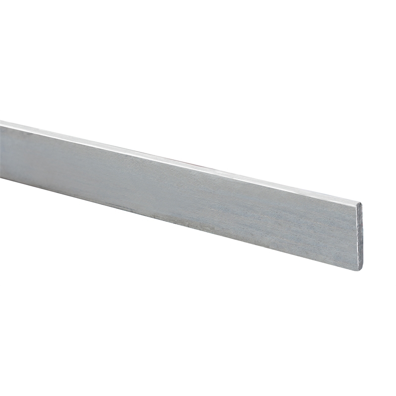 Galvanized steel flat bar