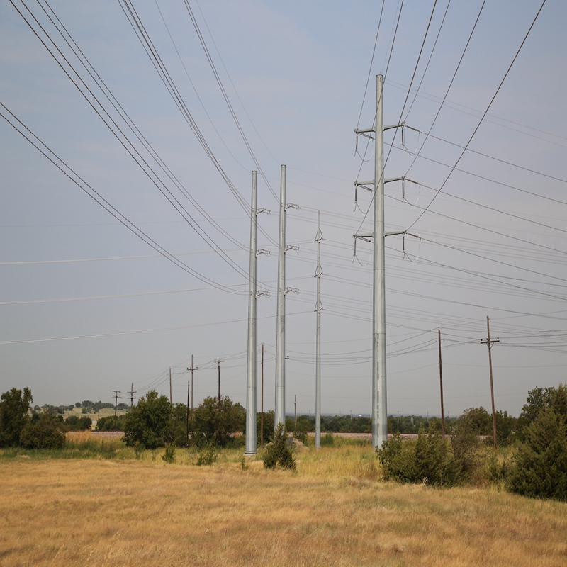 Electric power transmission line tower