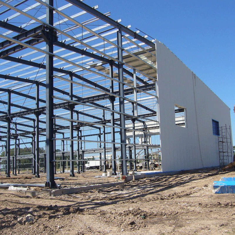 Prefabricated steel warehouse